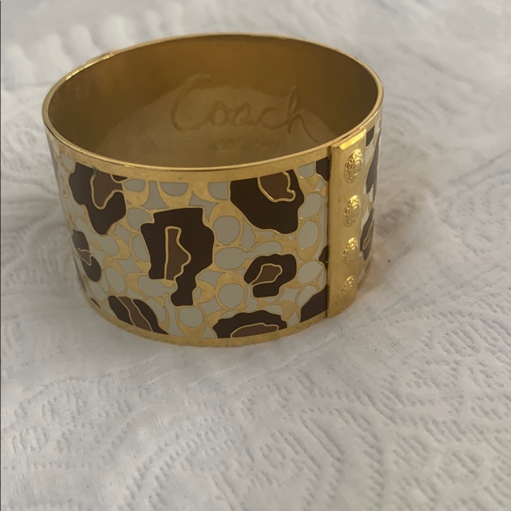 Coach Gold Bangle Bracelet
